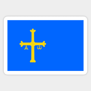 Flag of Asturias, Spain Magnet